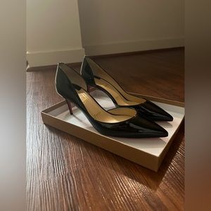 NEW* Christian Louboutin Iriza 70 mm Patent pumps